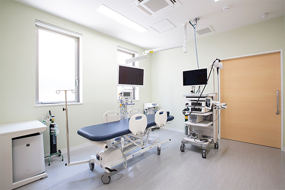 西口おなかのくどう内科 内視鏡検査室